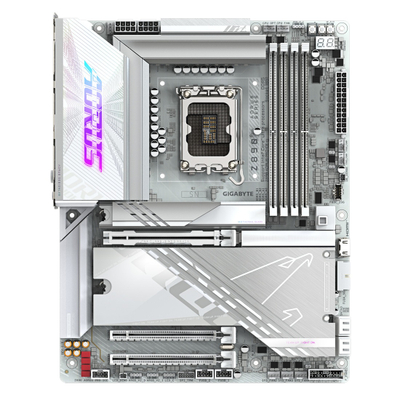 Pllakë amë Gigabyte Z890 AORUS PRO ICE, ATX, LGA 1851, DDR5 9500MHz, Wi-Fi 7, e bardhë