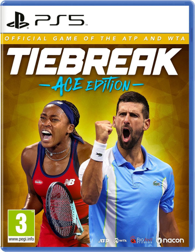 Lojë PS5 Tiebreak Ace Edition, sport tenis, fizike, me ngjyra nga të gjitha