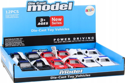 Set lodrash Leantoys Privileged Vehicles, makina 1:32, MIX ngjyra