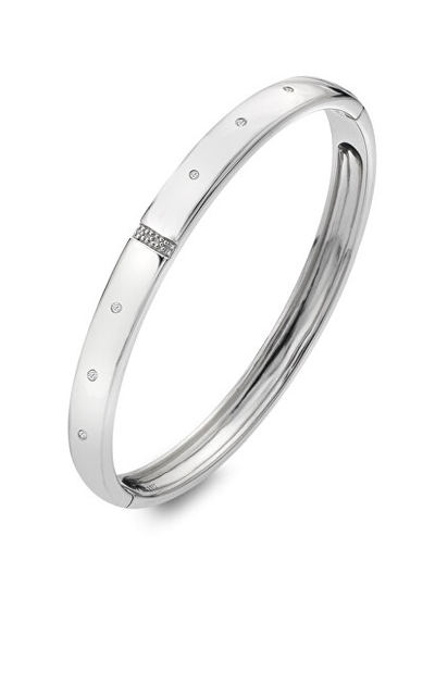 Byzylyk për femra Hot Diamonds, e argjendtë