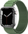 Ремче Alpine Steel Band за Apple Watch 38/40/41 mm, пластика, зелено