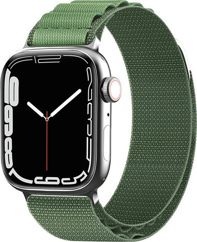 Ремче Alpine Steel Band за Apple Watch 38/40/41 mm, пластика, зелено