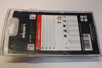 Set stërvitjesh Alpen Profi MultiCut ATM 6, 6 copë, bisht 1/4", të kuqe