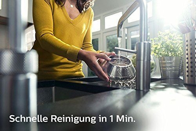 Shtrydhëse frutash Philips HR1921/20, 1100W, enë 1L, inox argjendtë