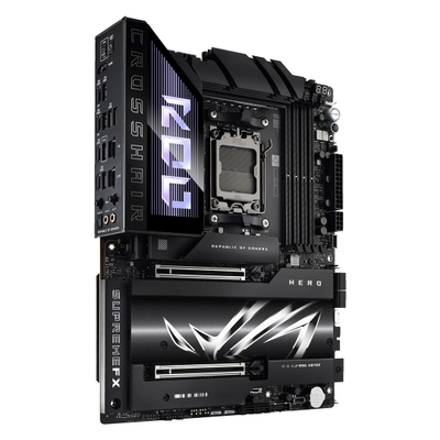 Pllakë amë ASUS ROG CROSSHAIR X870E HERO, AM5, DDR5, Wi-Fi 7, e zezë