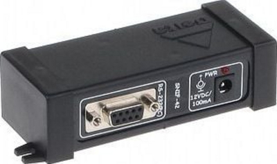 Konvertues fibër optike Delta SNIF-42, RS-232 përmes RS-485, i bardhë