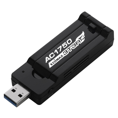 Мрежна картичка Edimax EW-7833UAC, WLAN 1300 Mbps, USB 3.0, црна