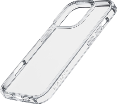 Mbulesë telefoni Cellularline Become Eco Case për Apple iPhone 16 Pro, transparente, rezistente ndaj goditjeve