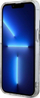 Mbështjellës telefoni Guess Leopard MagSafe për iPhone 14, polikarbonat TPU, blu