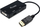 Adaptues DisplayPort në VGA HDMI DVI Equip, Full HD 1080p, i zi