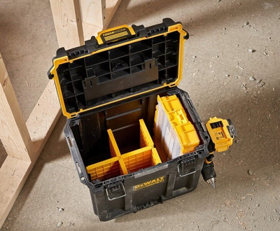 Kuti veglash DeWalt DWST08035 1 Toughsystem V2, gjysmë gjerësie, e thellë