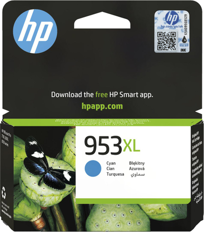 Кертриџ боја HP 953XL F6U16AE, 1600 страници, за OfficeJet Pro 8210, црна