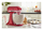Mikser planetar KitchenAid Artisan 5KSM175PSECA, 4.8L, metal, i kuq