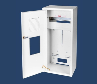 Kabinet matës trefazor Karwasz RU-3 Z, 12 module, IP30, i bardhë