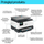 Printer multifunksional HP OfficeJet Pro 9120b, me ngjyra, WiFi, printim dyansh, i bardhë