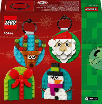 Set dekorimesh Krishtlindjeje LEGO Christmas Ornament Selection, shumëpjesësh, shumëngjyrësh