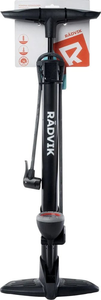 Pompë dyshemeje Radvik Blasa Pump 92800350119, 8 bar, me manometër, gri