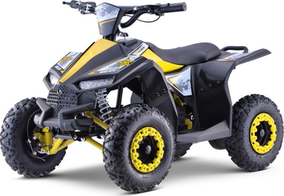 Quad elektrik Highper, motor brushless 1000W, 35 km/h, i verdhë