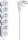 Zgjatës rryme Libox LB0193-5, 5 priza, kabllo 5 m, i bardhë