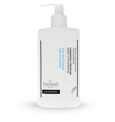 Krem rigjenerues për duar dhe thonj Farmona Exotic Manicure, 500ml