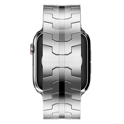 Rrip 4wrist, për Apple Watch 42/44/45/49 mm, i argjendtë