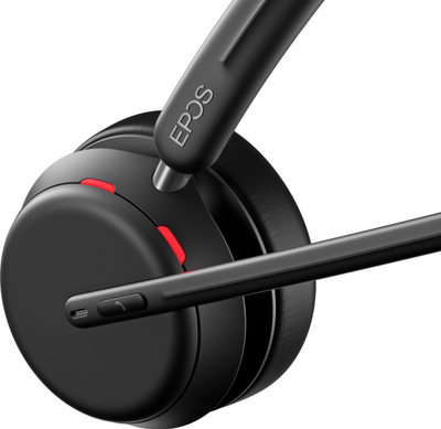 Kufje pa tela EPOS Impact 1060, Bluetooth, për zyra, të zeza