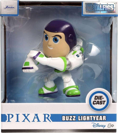 Figurinë metalike Jada Toys Toy Story Buzz Lightyear, 10 cm, për koleksion, shumëngjyrëshe