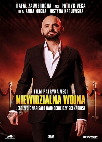 DVD film Invisible War, Patryk Vega, polonisht, 134 min