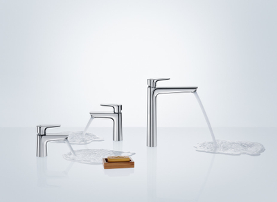 Bateri lavamani Hansgrohe Talis E 71717000, ComfortZone 190, pa set shkarkuesi, krom