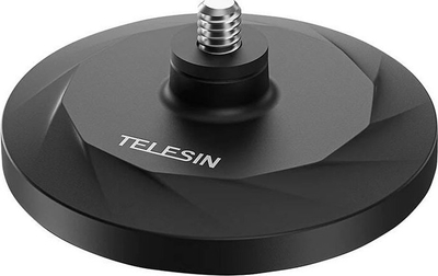 Bazë magnetike TELESIN Mounting Base, për Insta360 GO 3, filetë standarde, e zezë