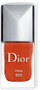 Llak thonjsh Dior Rouge Dior Vernis 855 Free, efekt xheli, 10ml, i kuq