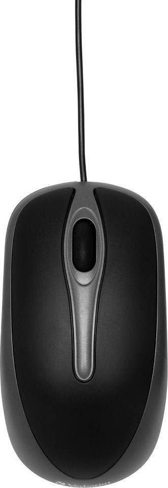 Maus Verbatim Desktop, me kabllo, USB, i zi