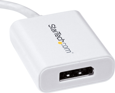 Adapter USB C në DisplayPort StarTech CDP2DP, 4K 60Hz, i bardhë