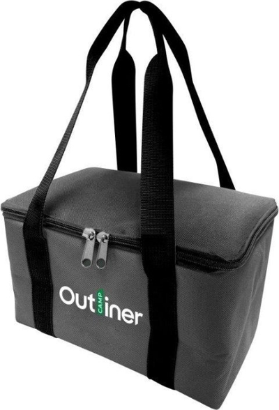 Пренослив фрижидер Outliner, компактен, лесен, сив