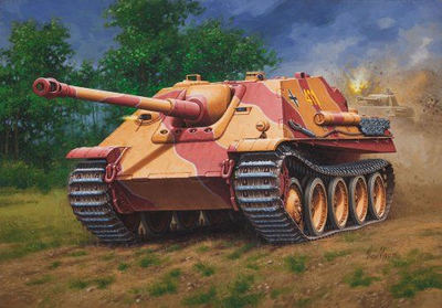 Model plastike Revell Jagdpanther 03232, set për ndërtim, maket me shkallë, shumëngjyrësh