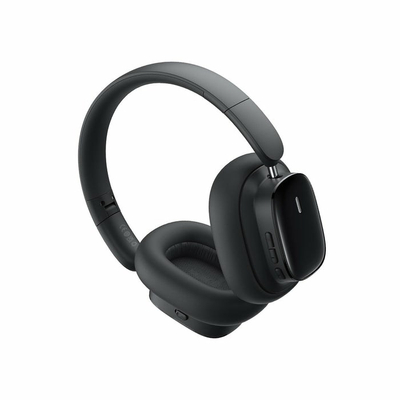 Kufje pa tel Baseus Bowie H1i ANC, Bluetooth 5.3, me heqje aktive të zhurmës, të zeza