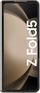 Kapak telefoni BMW Signature Logo Imprint për Samsung Galaxy Z Fold5, lëkurë e vërtetë, i zi