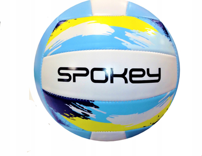 Top volejbolli Spokey Libero, PVC 1.6 mm, i bardhë shumëngjyrësh