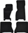 Tapete dyshemeje Mammooth Velour për makinë, Jeep Grand Cherokee II 10.98-09.05, set, të zeza