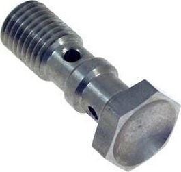 Bulon banjo dopio MTuning M10x1.25, 30mm, metalik