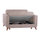 Divan Kristina HM3165.21 150×80×83 cm, krem
