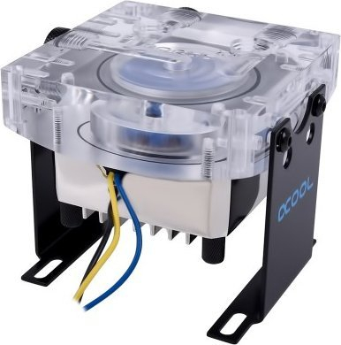Aksesor ftohës uji Alphacool 13197, pompa Laing Low Noise, shumë porta G1/4", i zi transparent i bardhë