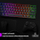 Set tastiere edhe miu Preyon Brown All Claw PBAC61B edhe Owl POW35B, mekanike, wireless, me RGB, ngjyrë e zezë