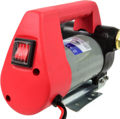 Пумпа за масло Geko G00945, 12V, компактна, сива