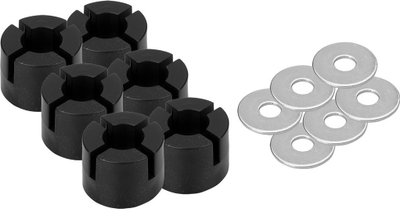 Adapter modular NEO 84-281, për sistemet I dhe II, plastikë ABS, ngjyrë portokalli