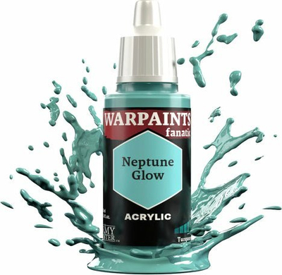 Ngjyrë akrilike The Army Painter Warpaints Fanatic Neptune Glow, 18 ml, për miniatura