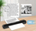 Printer termik portativ Zenwire TP-820, A4, 300 DPI, me Bluetooth, i zi