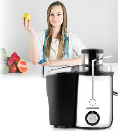 Shtrydhëse frutash Berdsen BD-750, 600W, 0.5L, e zezë