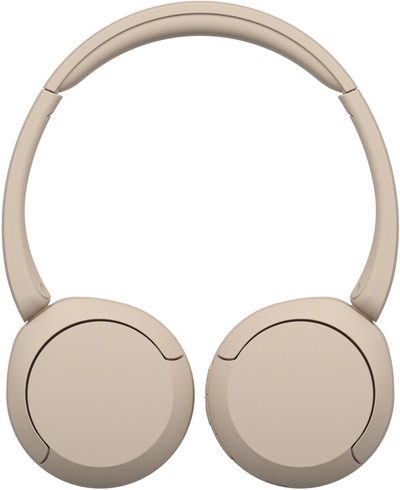 Безжични слушалки Sony WH-CH520, беж