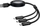 Kabllo USB Baseus Free2Draw, 3 në 1, 1.1m, e zezë